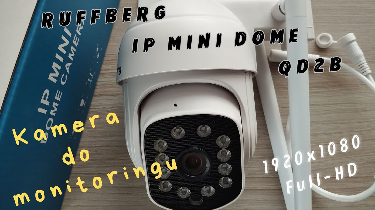 Kamera do monitoringu zewnętrznego na kartę SIM | Monitoring zewnętrzny domu | Kamera Ruffberg QD2B