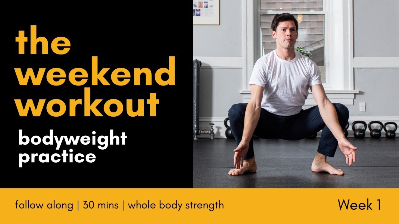 The Weekend Workout | 30 mins | #Play with Your Strength | 1\6 | Bodyweight + Handstand Training