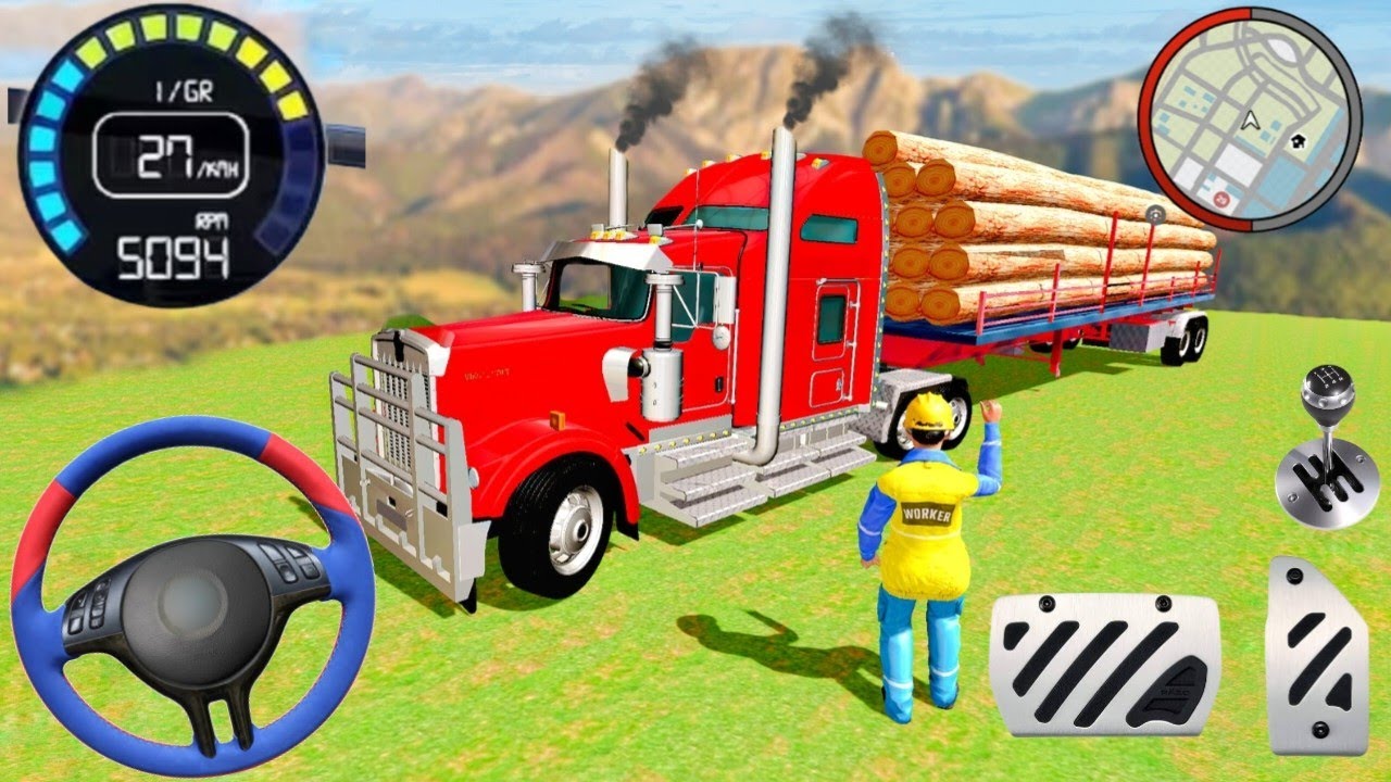 New Truck Simulator Cargo Trailer Driving 3D- Transporter Truck Game 2026 Simulator Android GamePlay