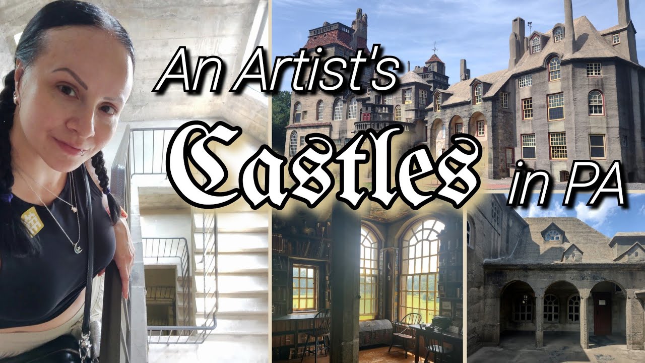 Touring Fonthill Castle and Mercer Museum in Pennsylvania