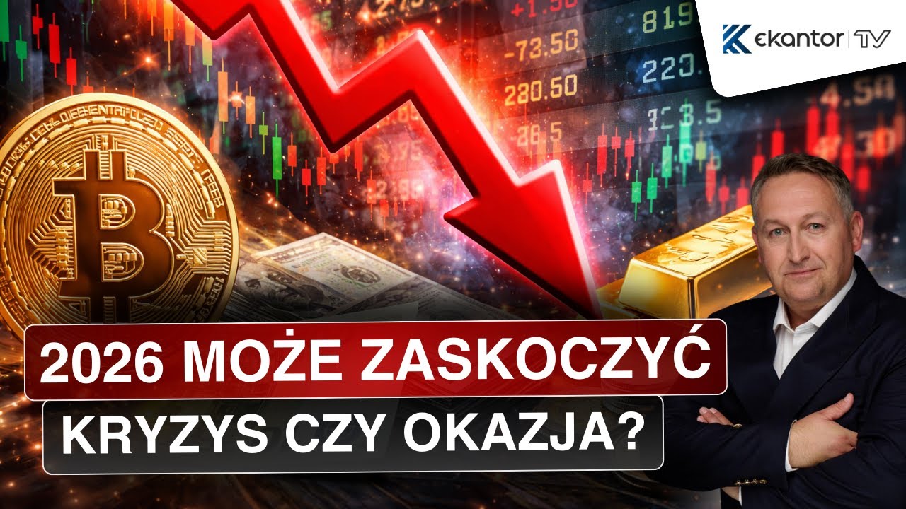 2026 może zaskoczyć: Bitcoin, złoto, akcje i waluty w fazie zmienności