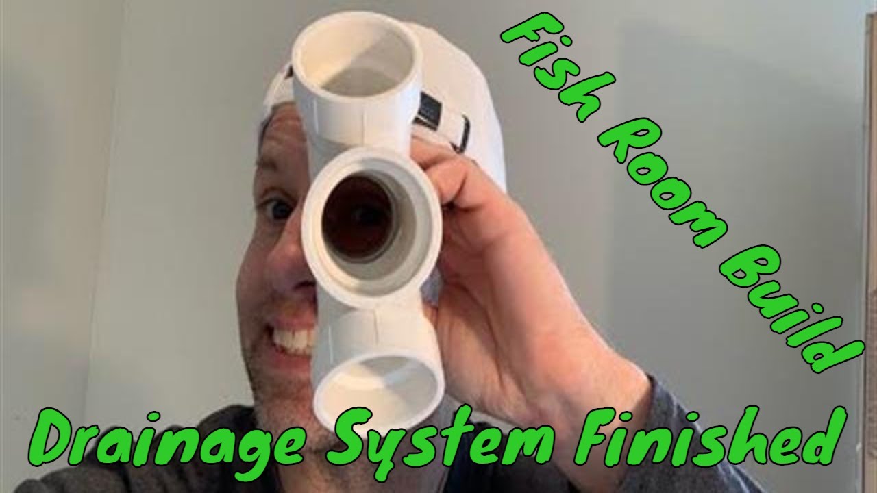 Fish Room Build | Water Change Drainage Part 2