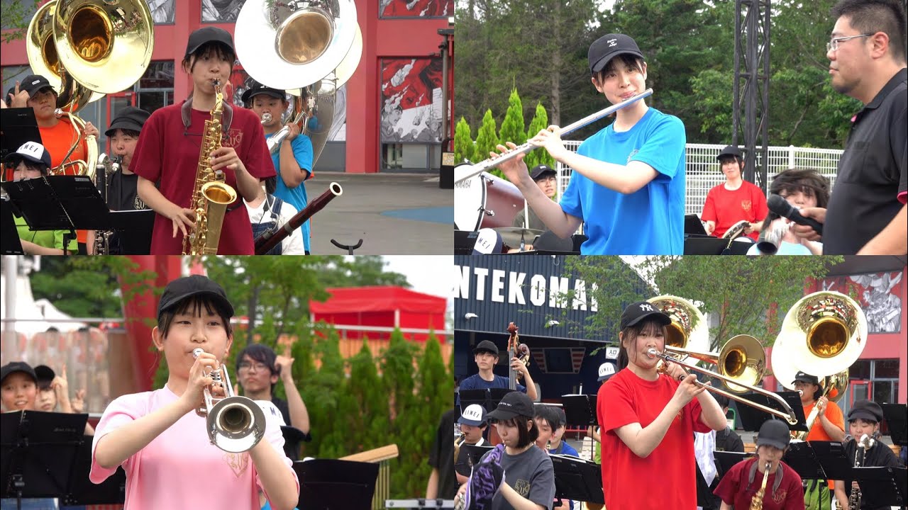 叡明高校 吹奏楽部「Let’s Swing!!」