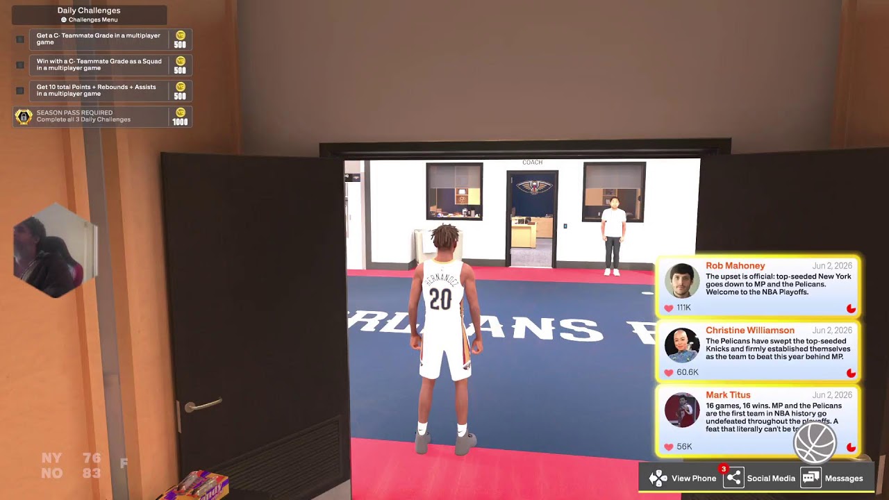 The playoffs is about to begin.
