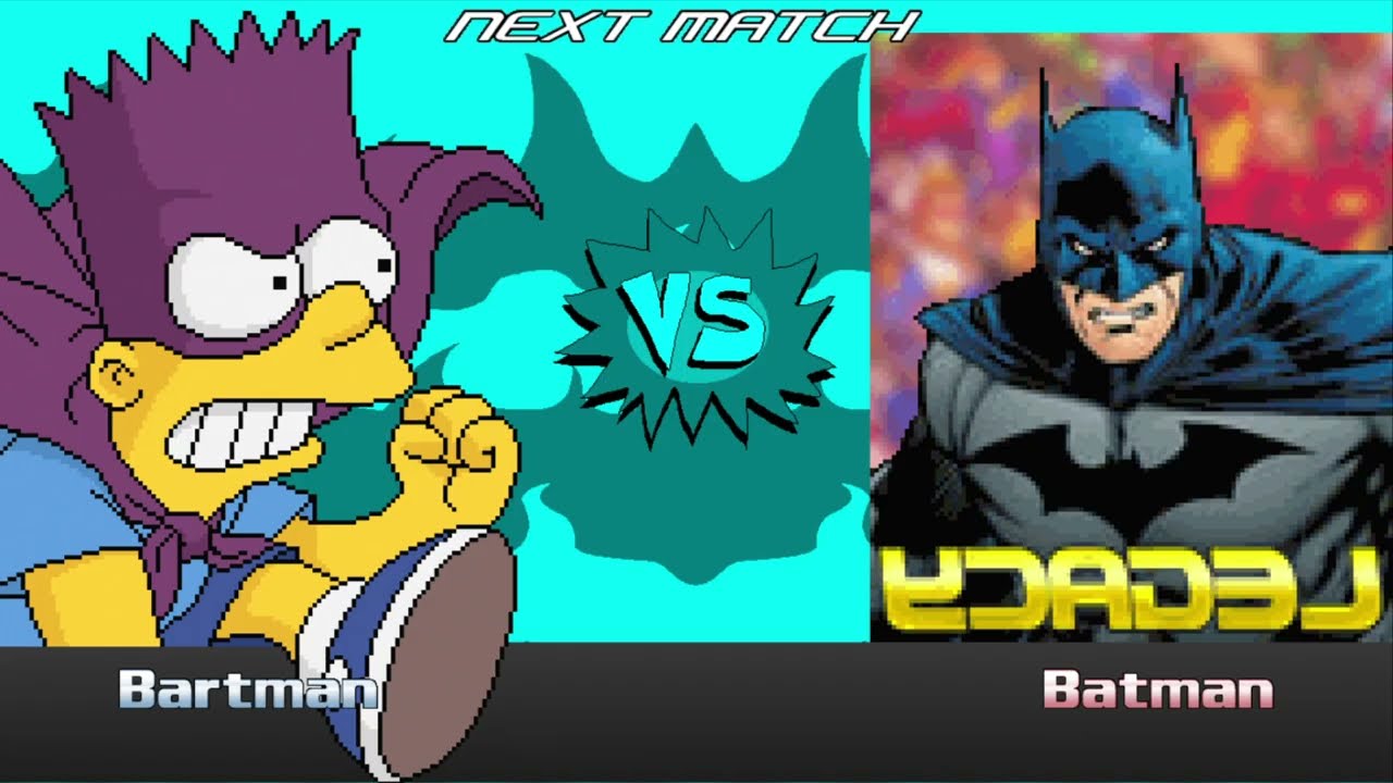 M.U.G.E.N: Bartman Vs. Batman