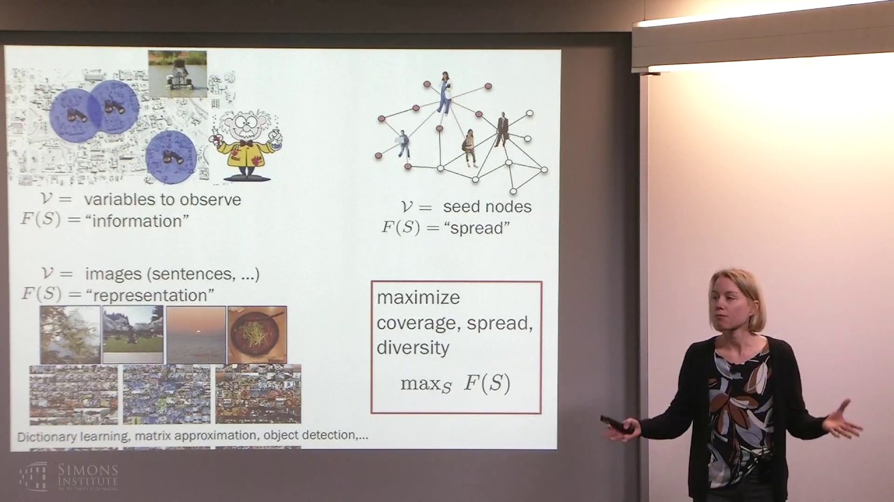 Submodularity: Theory and Applications I