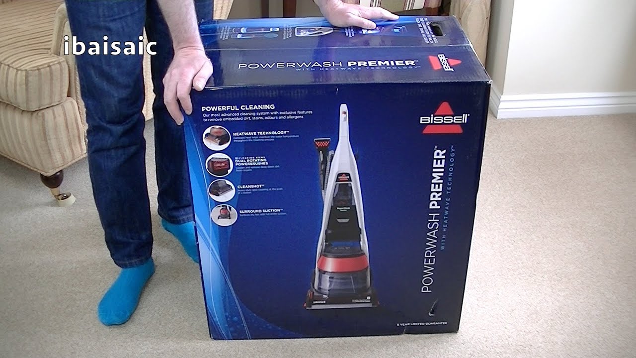 Bissell Powerwash Premier Carpet Washer Unboxing, Assembly & First Look