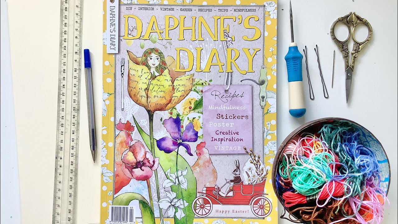 How I make a Daphne&rsquo;s Diary journal: Start to finish tutorial