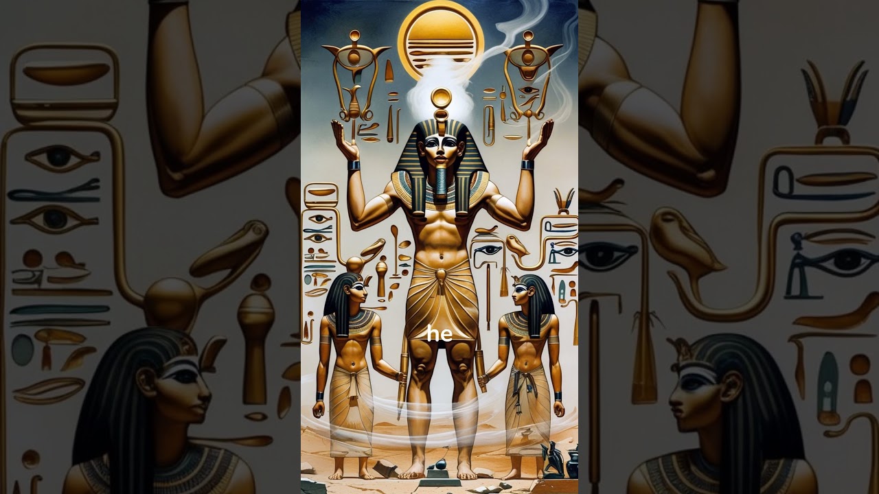 Atum: The God Who Created Himself — The First Light of Egypt’s Universe