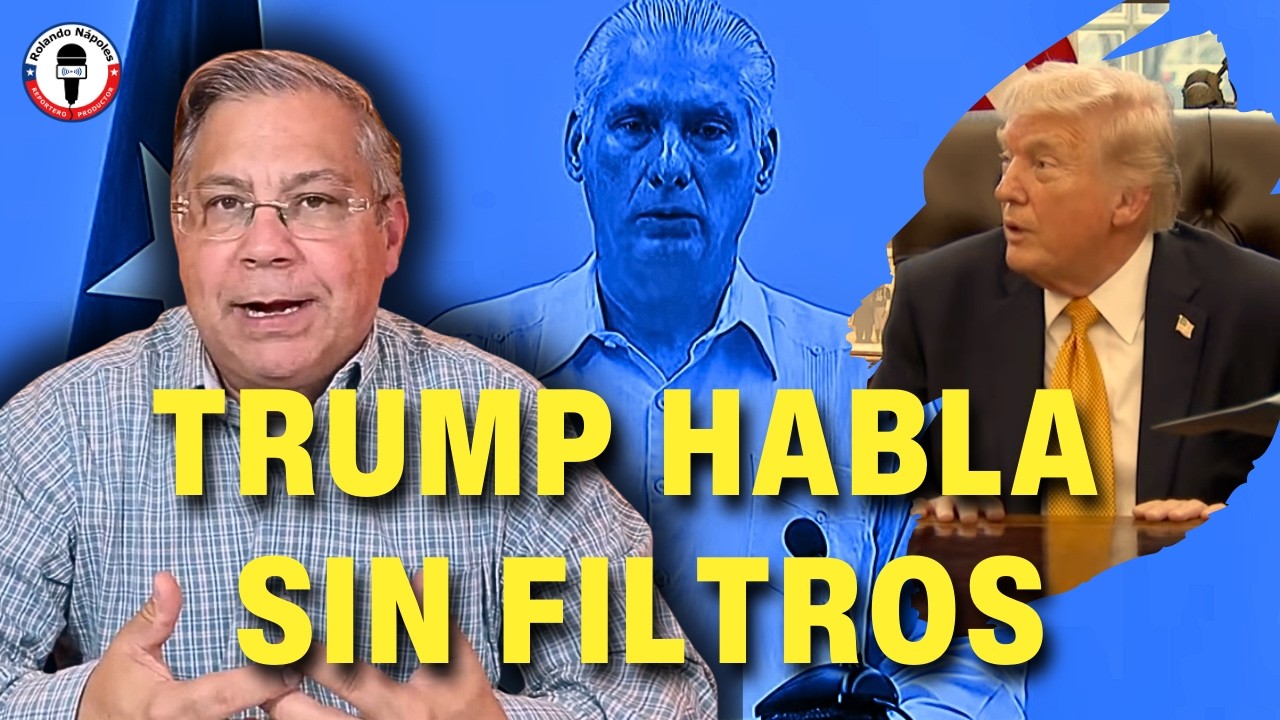 🚨 Trump habla sin filtros: esto es lo que quiere hacer con Cuba