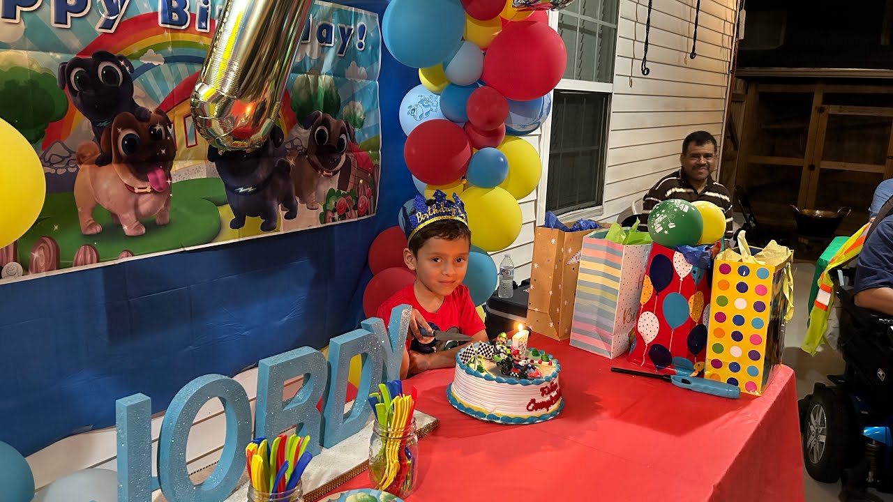 Cumpleaños feliz para Jordy