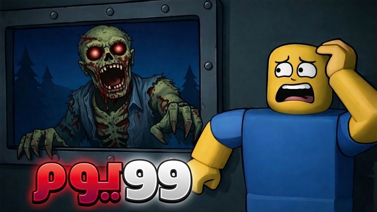 قضيت 99 يوم من اجتياح الزومبي في روبلوكس ! 🧟‍♀️🔥| Roblox 