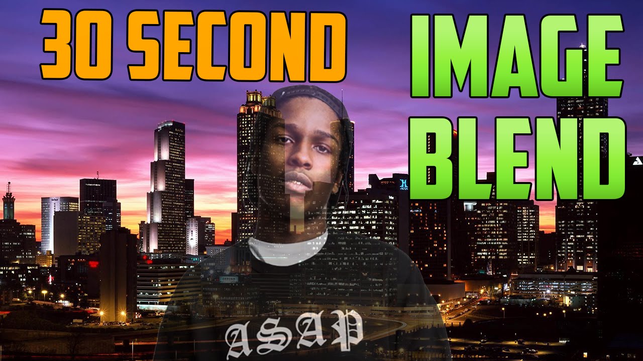 Photoshop CC - How To Blend An Image With A Background