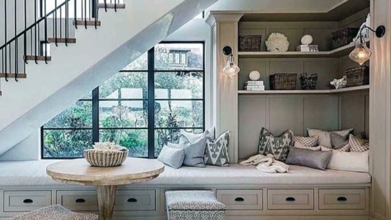 Espace sous escalier : 75+ bonnes idées d’aménagement sous un escalier