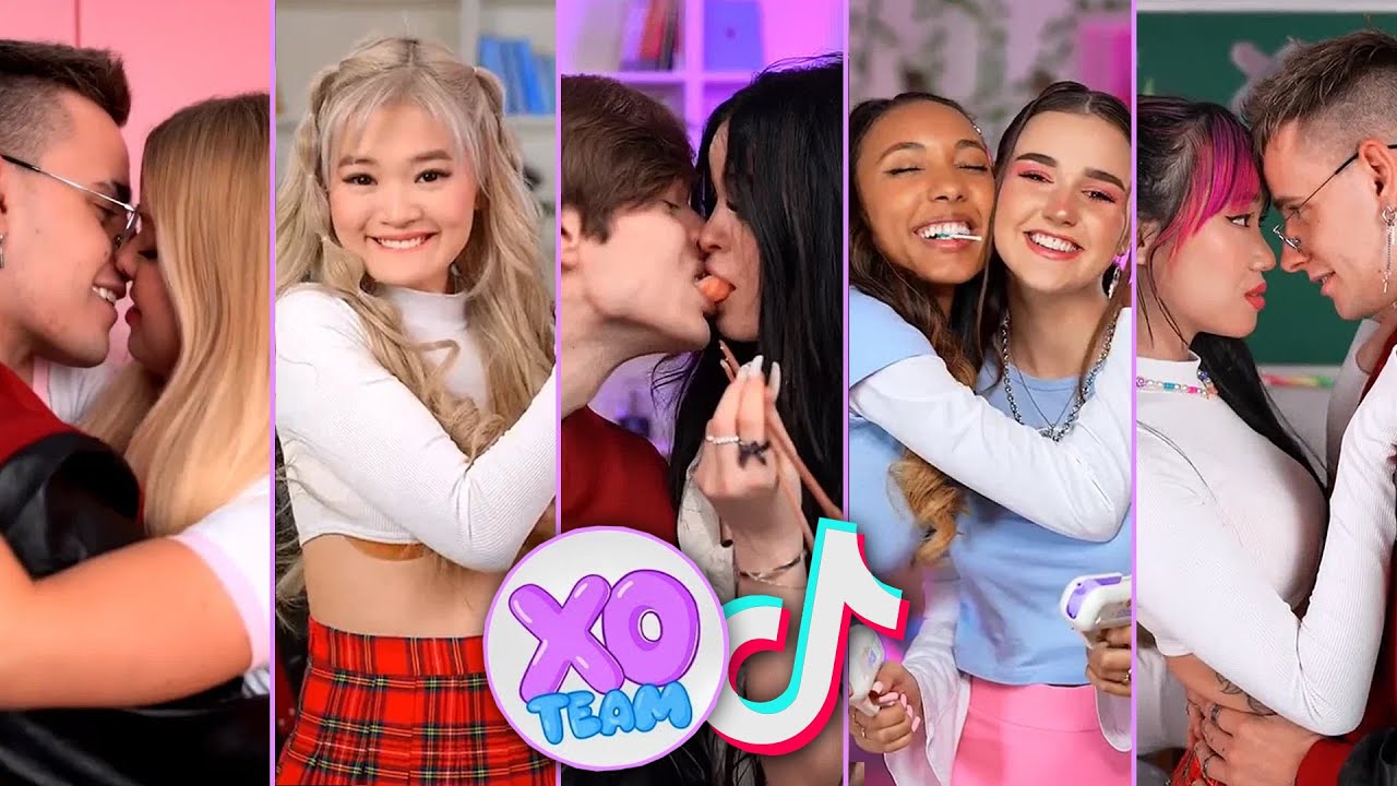 Their first kiss ❤️‍🔥 // XO TEAM TIK TOK COMPILATION
