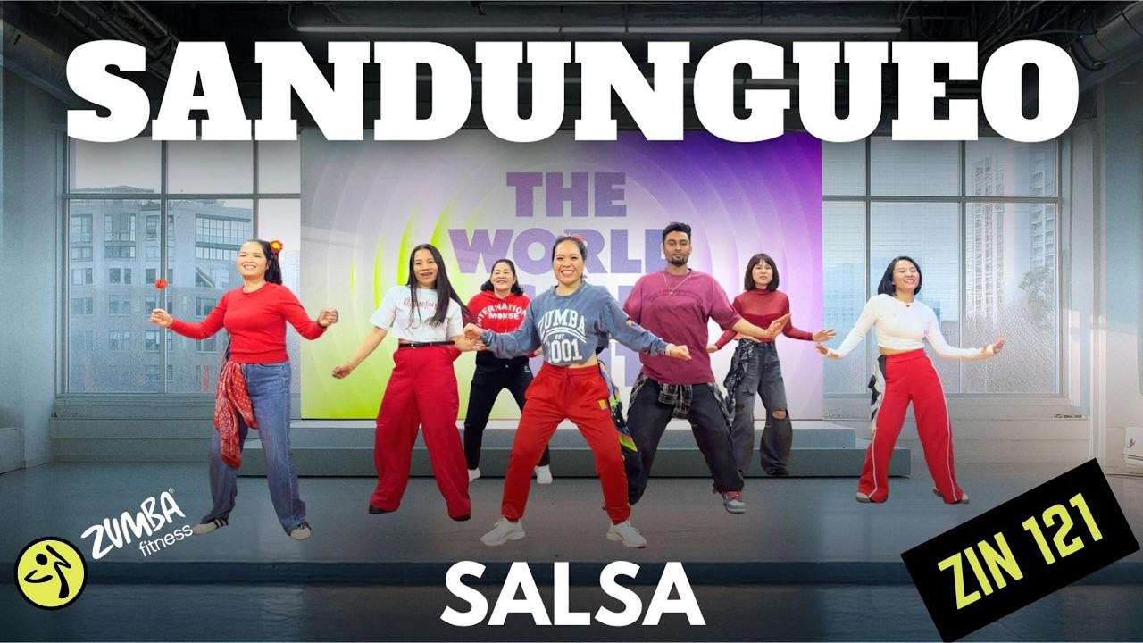 #zumba SANDUNGUEO - Salsa ZIN 121 - Artist: Jimmy Rodriguez for Zumba Music Lab