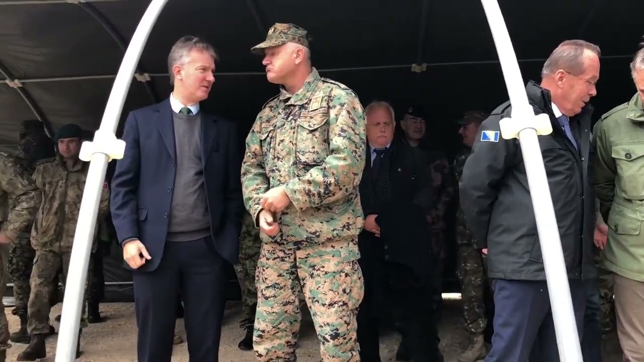 Vježba Oružanih snaga BiH na Manjači