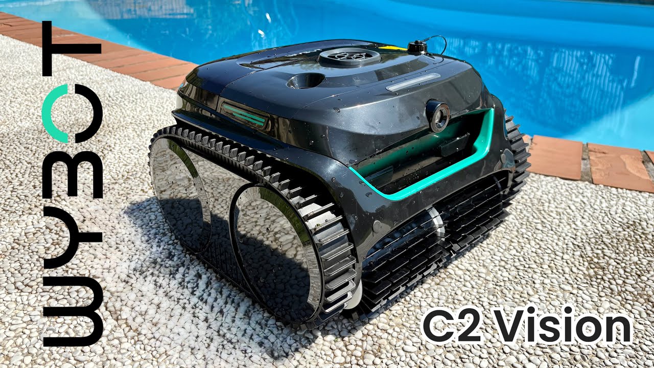 WYBOT C2 Vision - The Best Robotic Pool Cleaner Vacuum with AI Vision & Smart APP Control