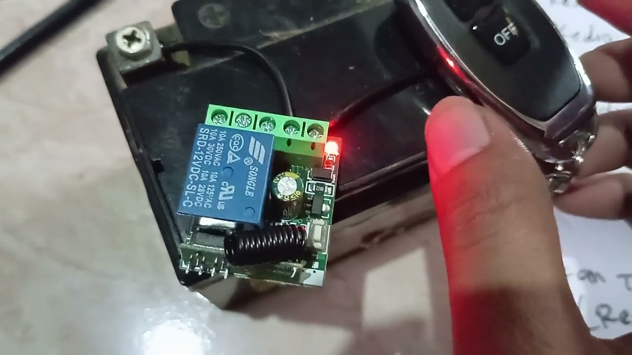 Cara Kerja Relay Wireless 433MHz - nonton langsung paham