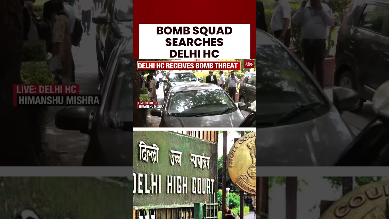 Bomb Threat At Delhi High Court; Judges And Lawyers Evacuated, Benches Rise | India Today News
