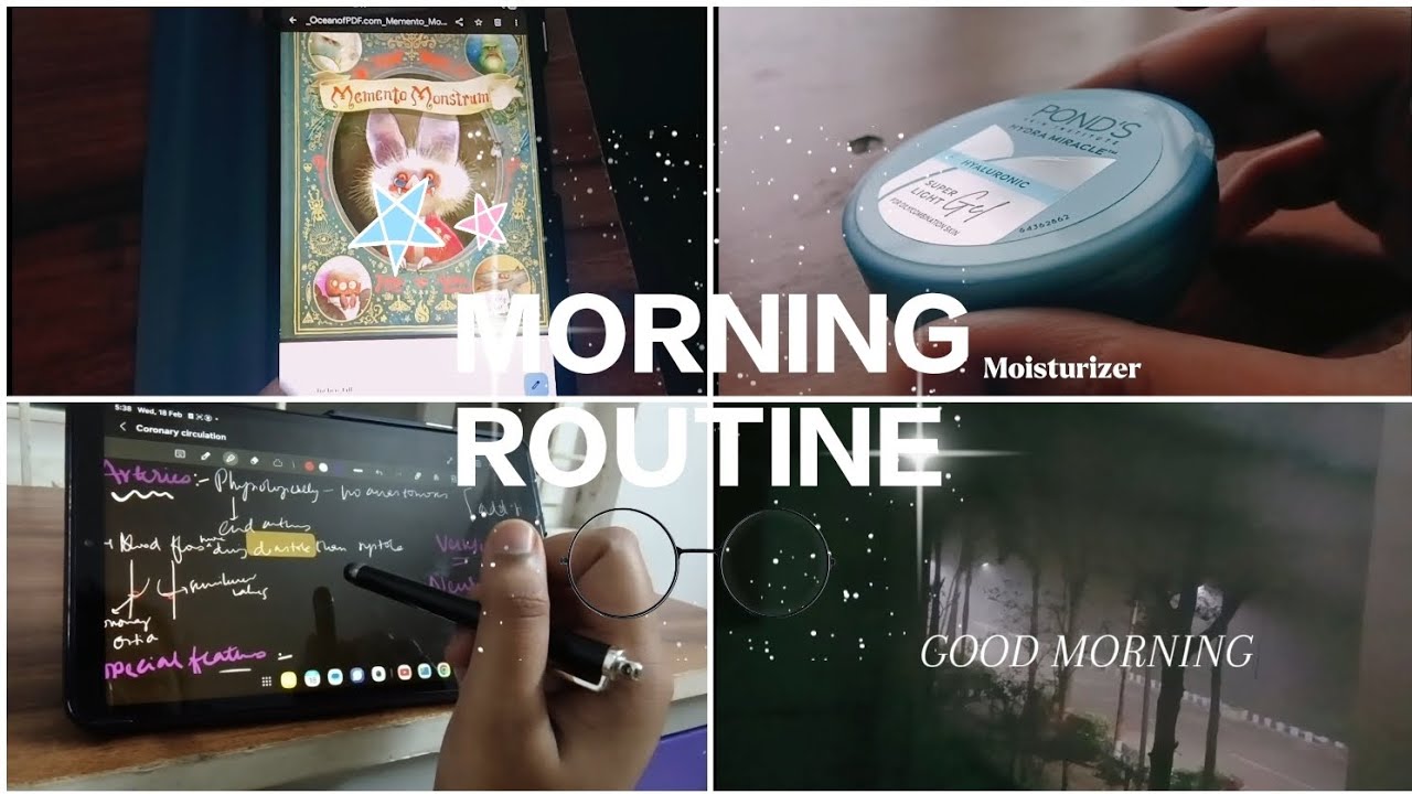 MORNING ROUTINE ☀️OF AN 