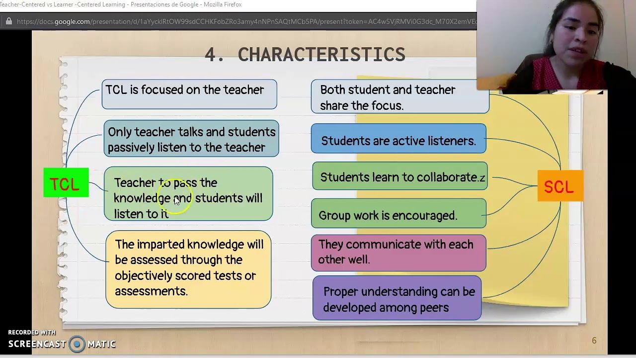 Teacher vs Student Centered Learning