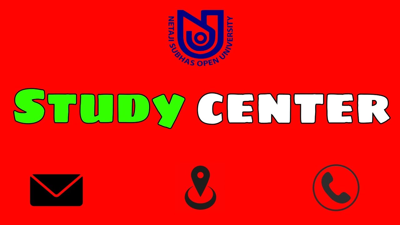 NSOU Study Center list Course Wise | NSOU All Study Center List, Contact Number, Address, Location