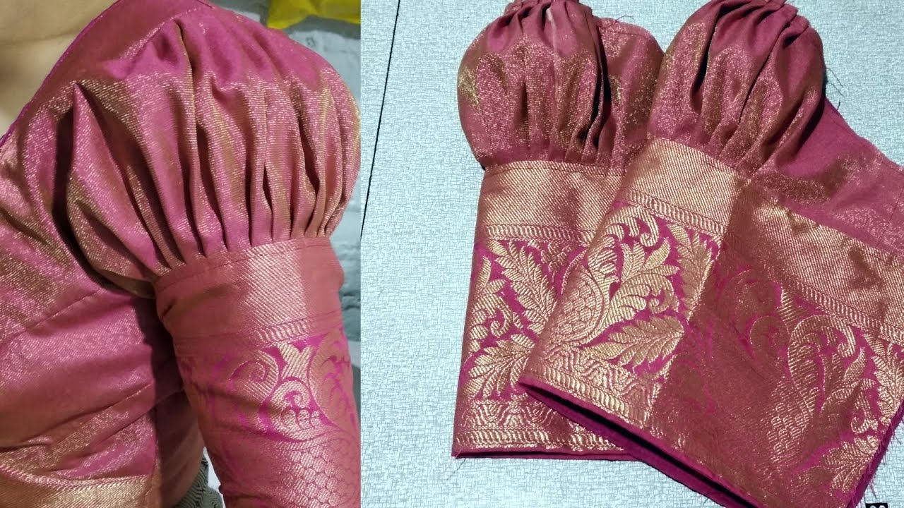 Designer Puff Sleeves Cutting and Stitching|Designer sleeves |#tailordosth