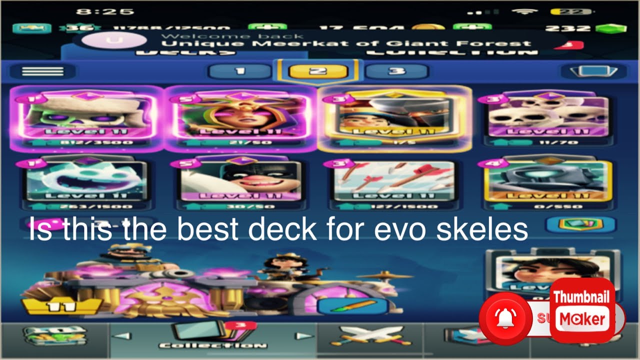 Is this the best deck for evo Skeles 🤔