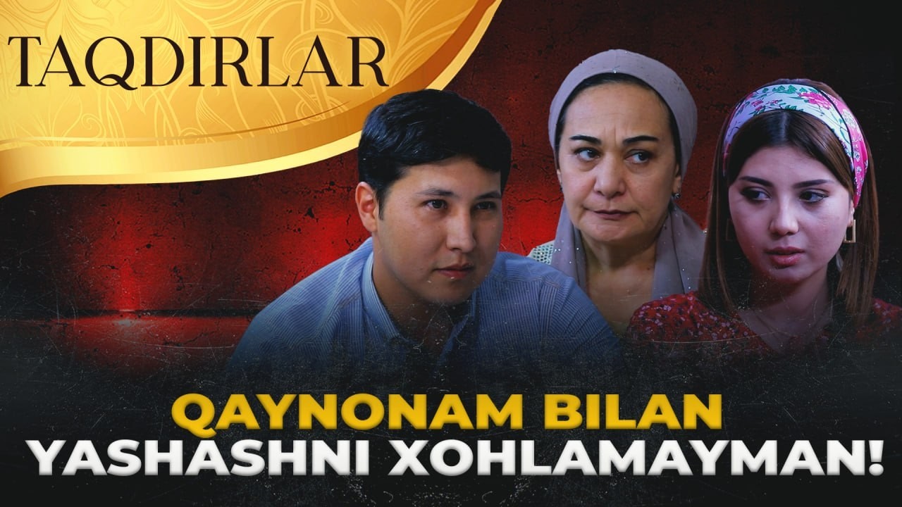 TAQDIRLAR - QAYNONAM BILAN YASHASHNI XOHLAMAYMAN!