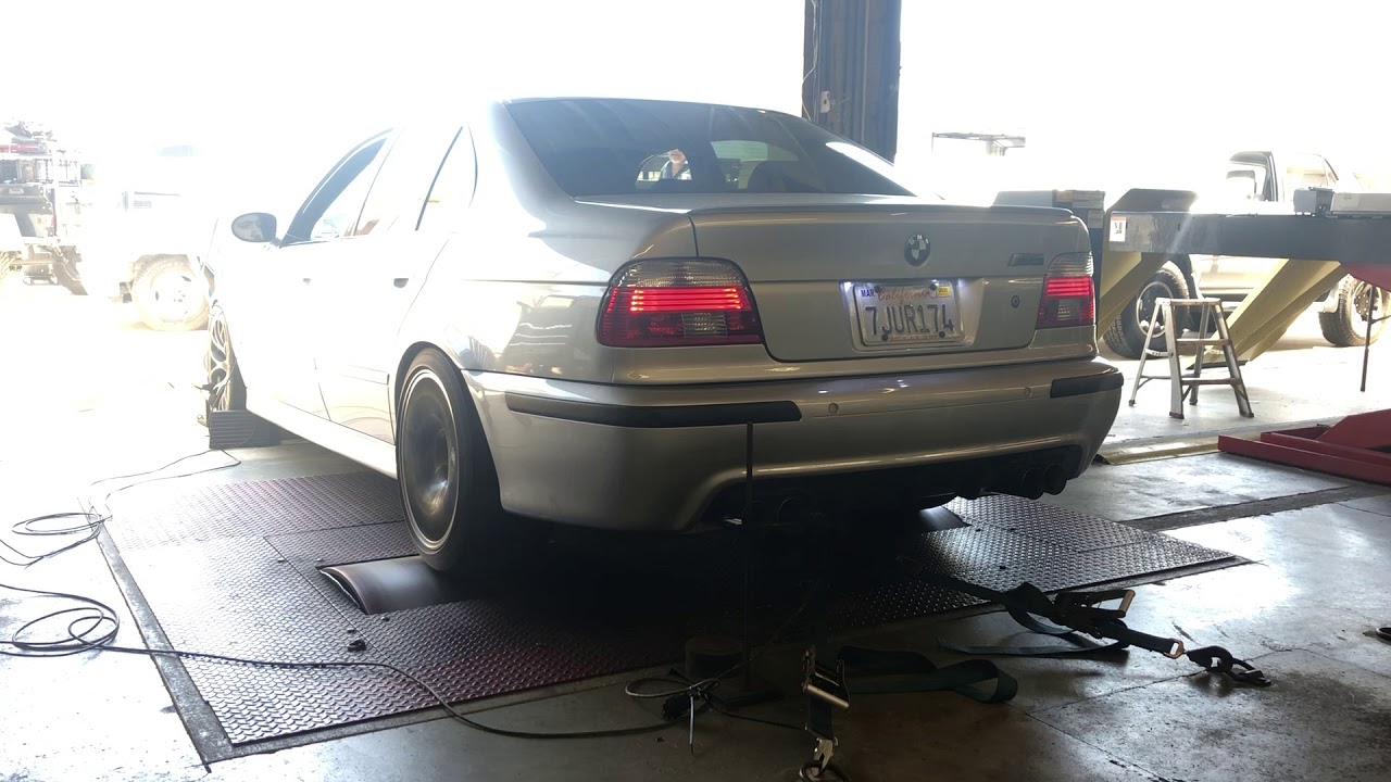 BMW E39 M5 SHR Stage 1.5 Supercharger - Dyno 575whp/452wtq