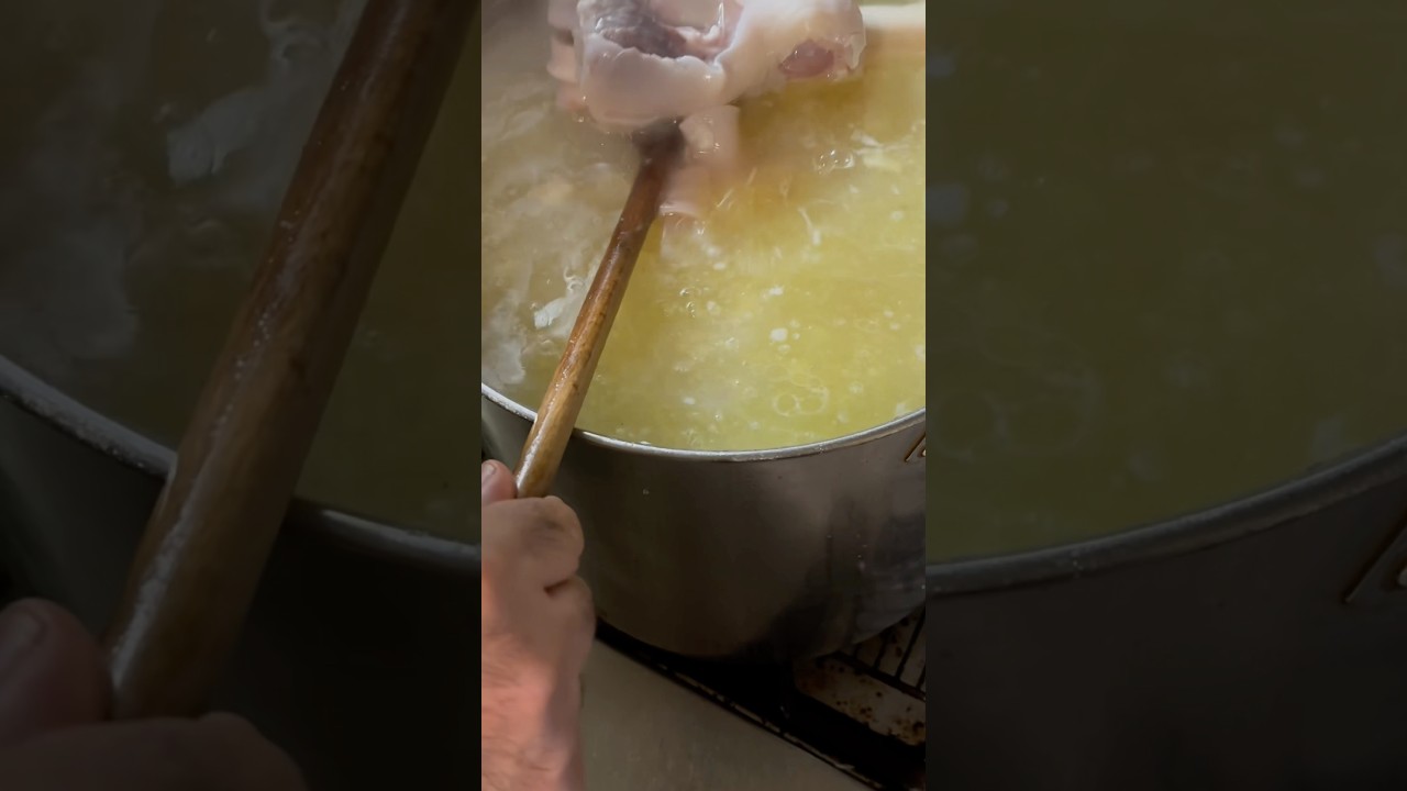 Armenian national dish khash.