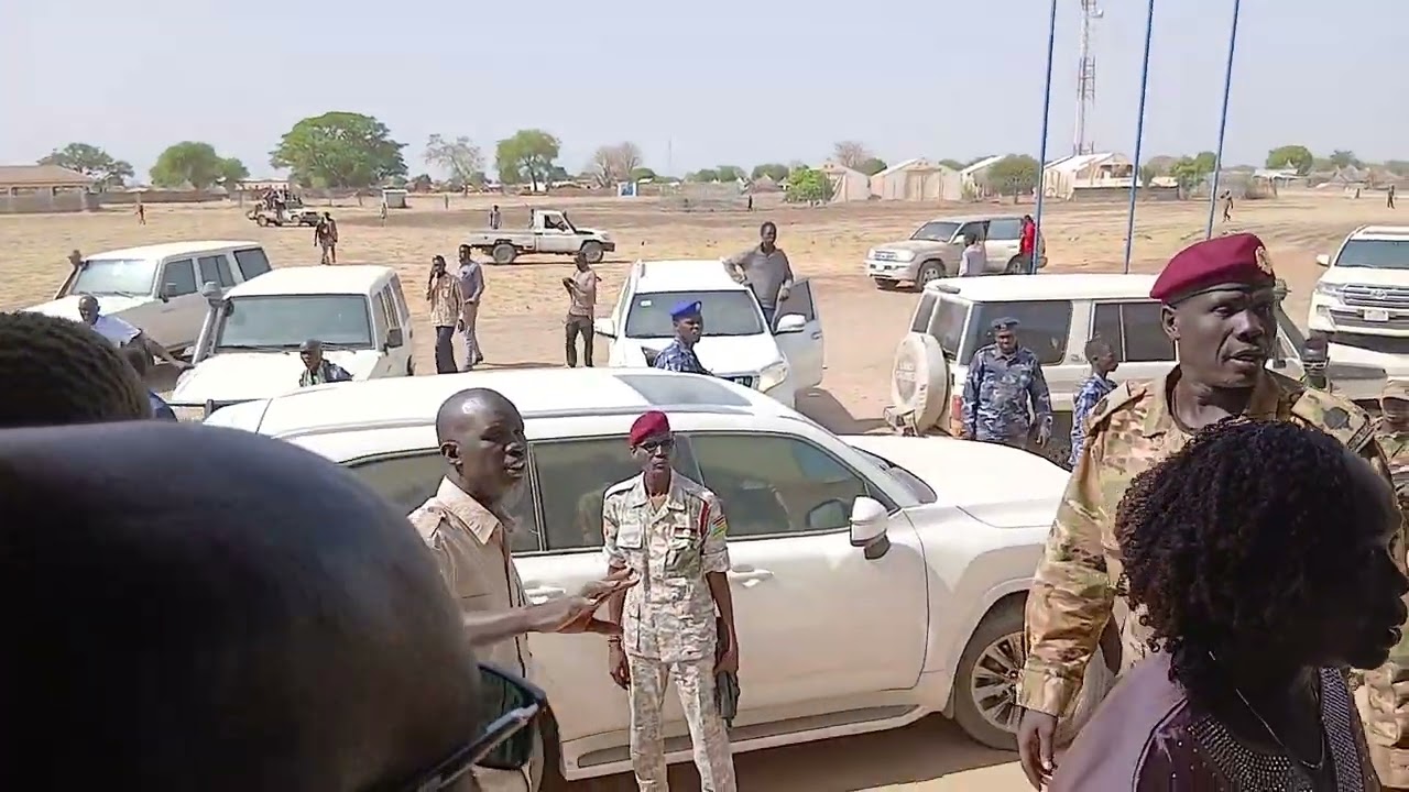 Arrival of Abyei CA to Abiemnhom County 