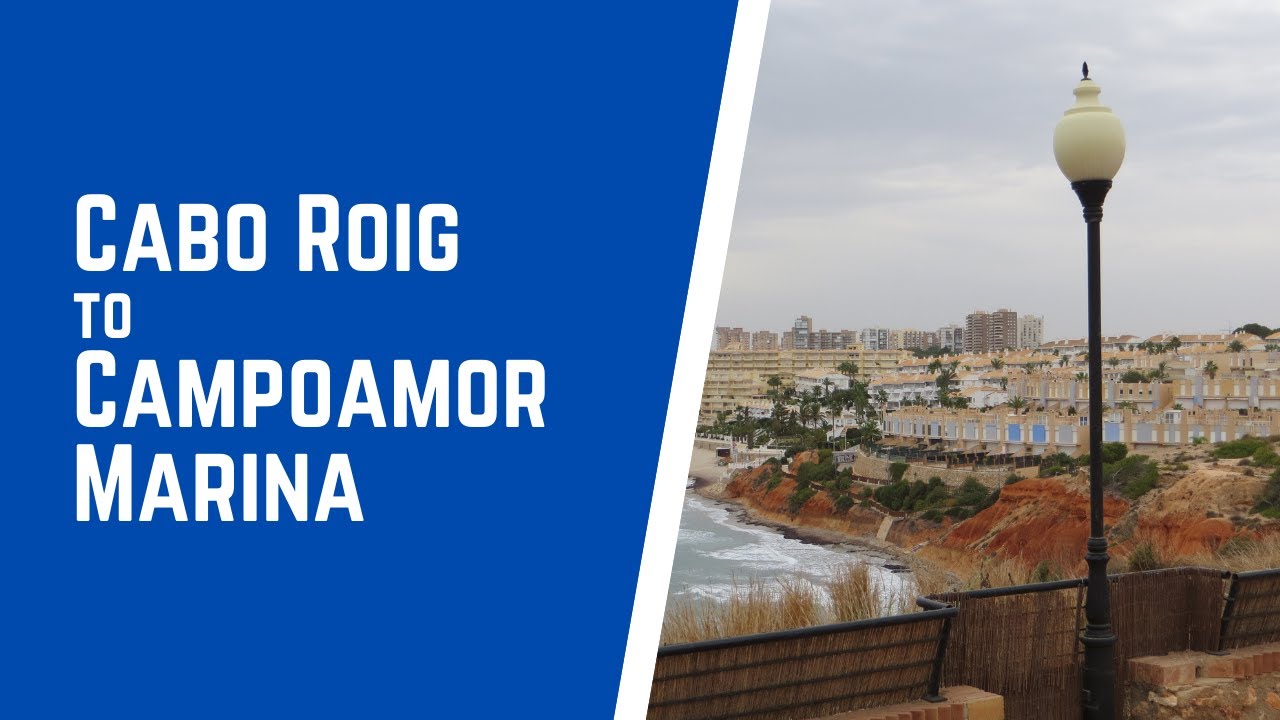 Cabo Roig to Campoamor Marina, Coastal Walk, Costa Blanca, Spain