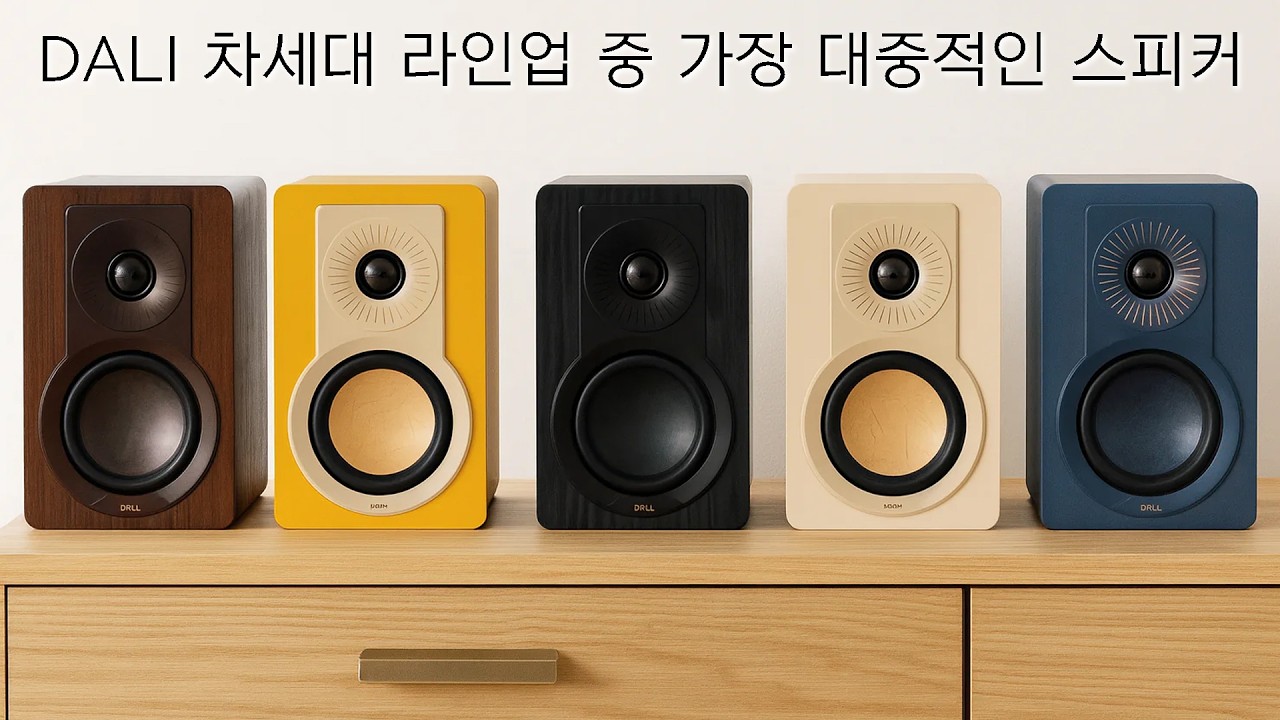달리 차세대 라인업 중 가장 대중적인 스피커 | DALI Kupid
