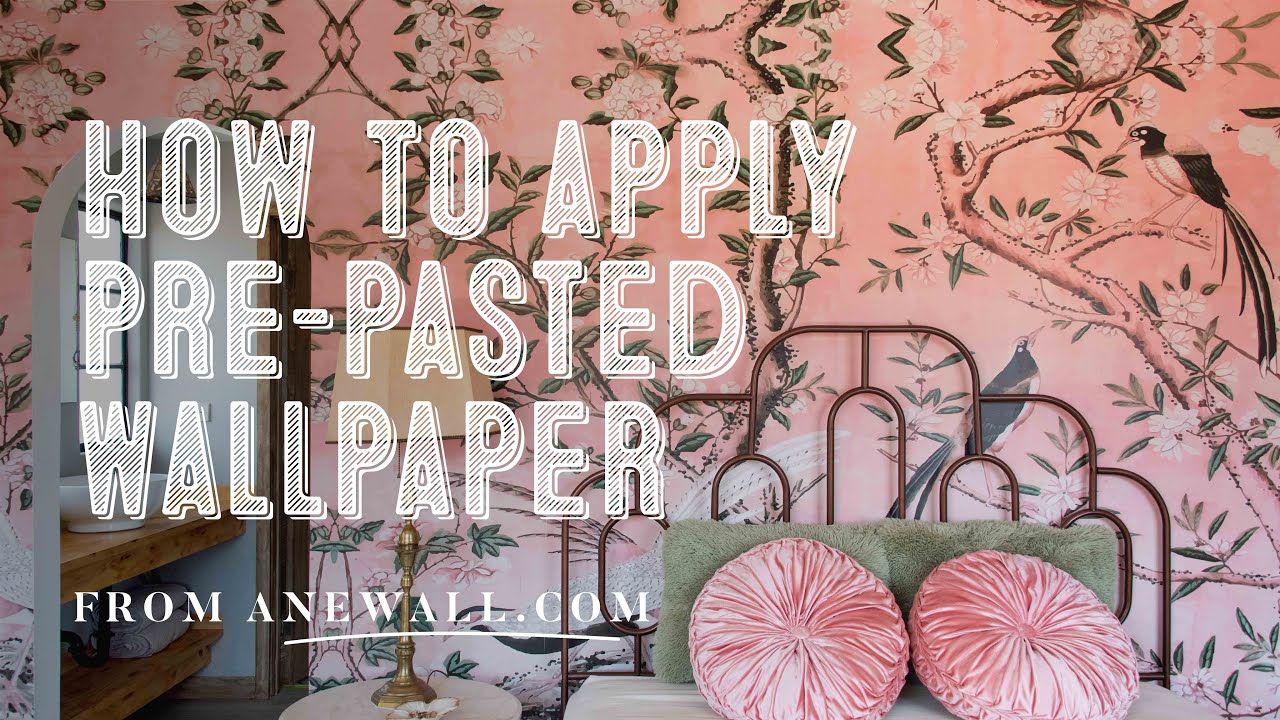 How to Apply Pre-pasted Wallpaper around an Arch (for beginners)