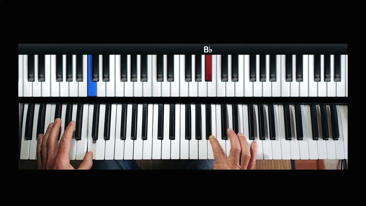 Lesson 24 - Blues funk idea on i7 with bass line