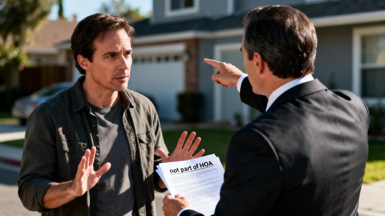 When I Said I'm Not in Their HOA, Karen Called Cops — Now She Pays Me $500 Every Time Leaving!