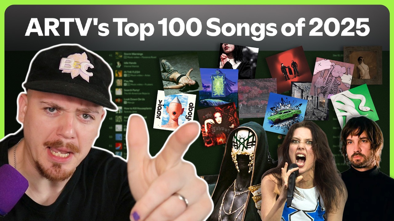 Ranking my Top 100 Songs of 2025 🔥 (very late, my bad)