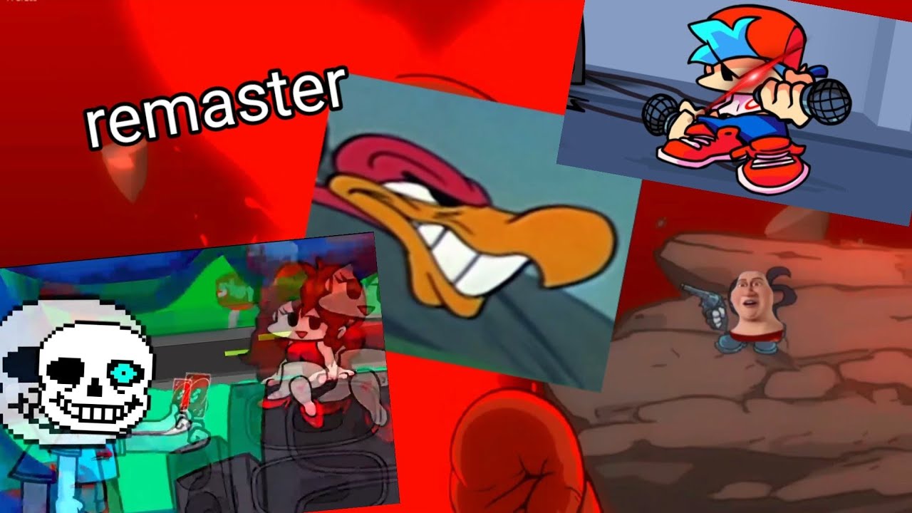 Remaster das cutcenes desses mods (fnf remake da zueira)