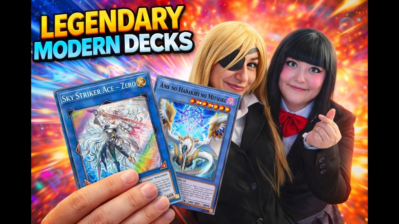 😍Hermosas Cosplayer Abriendo Legendary Modern Decks 2026 Yugioh