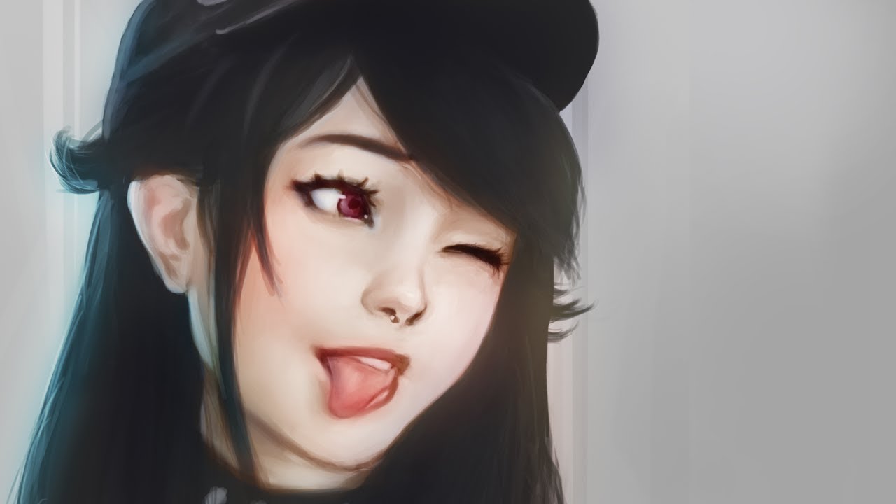 Digital Painting Indonesia, Portrait Speed Paint [Shiasaha]