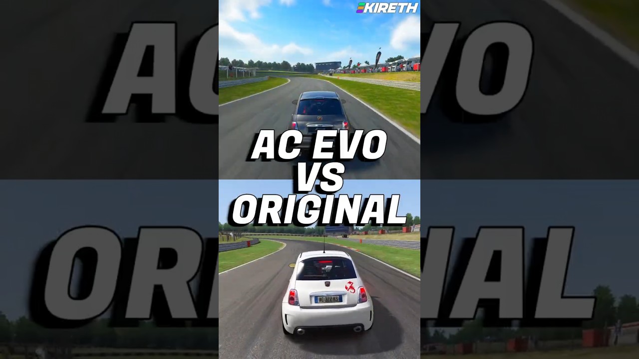 Assetto Corsa EVO vs Assetto Corsa #AssettoCorsaEVO #AssettoCorsa #Kireth