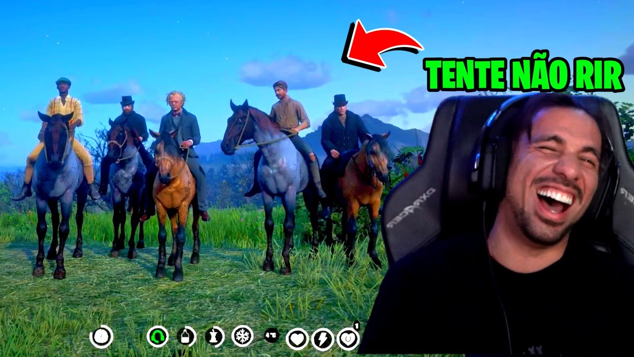 PIUZINHO NO RED DEAD TENTE NÃO RIR !!!