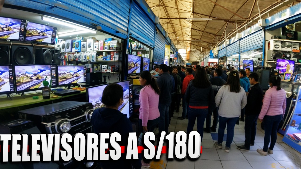 La VERDAD detrás de los TELEVISORES más BARATOS de Lima | ¿Estafa? - Santo Brasa