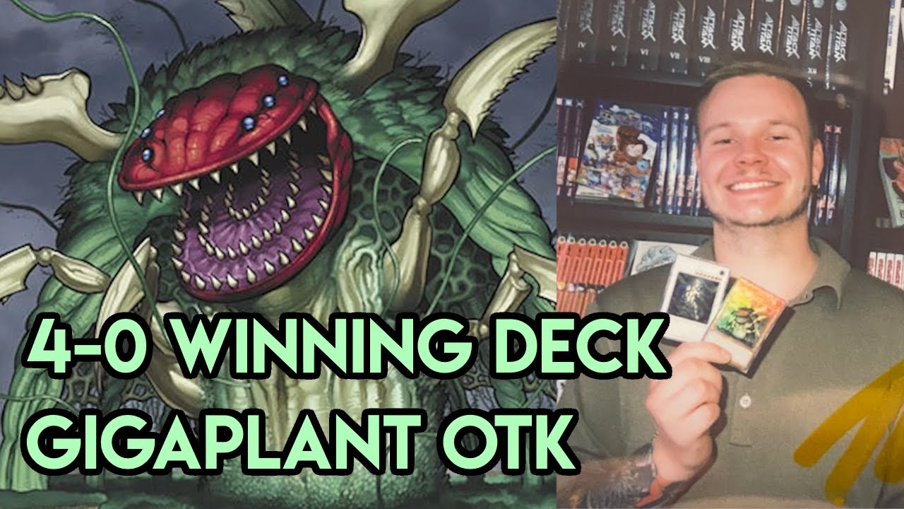 This Gigavise Deck BREAKS the Yugioh Edison Meta! - 4-0 Deck Profile feat. Thomas
