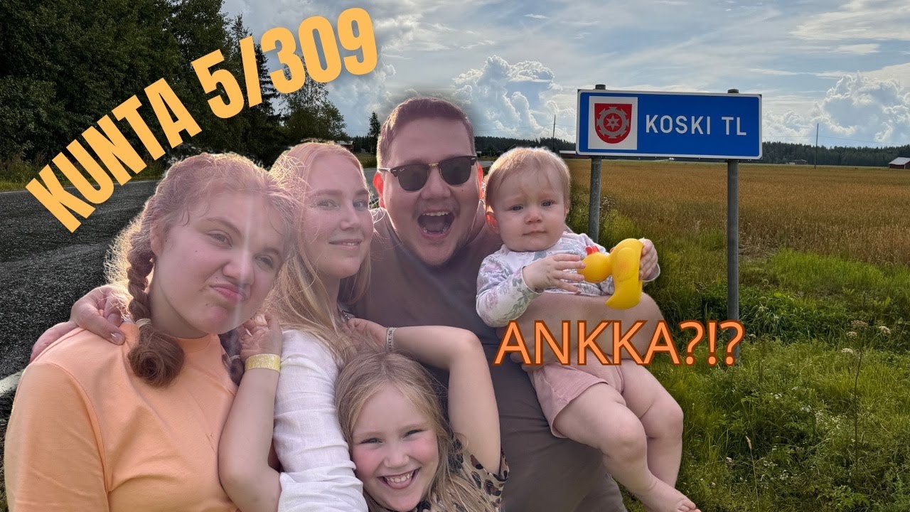 Kierretään KAIKKI Suomen kunnat - Suomireissu 5/309, KOSKI TL