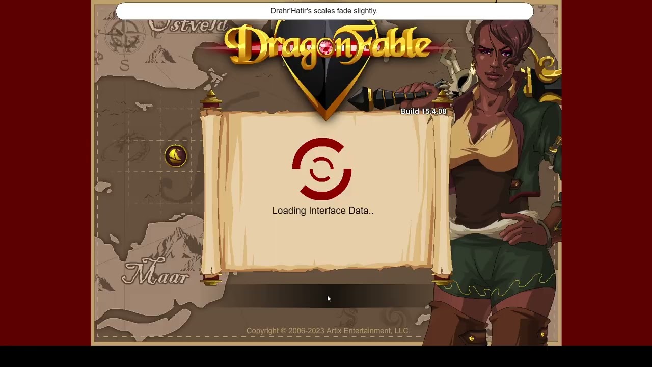 DragonFable | Wrath DragonLord Inn 4b | Drahr'Hatir (Weakcore/200 pt dragon)