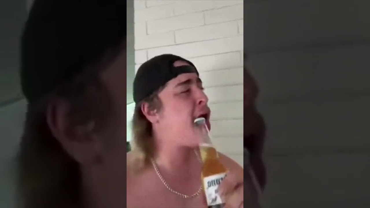 guy drinking beer to Half Life sound effects