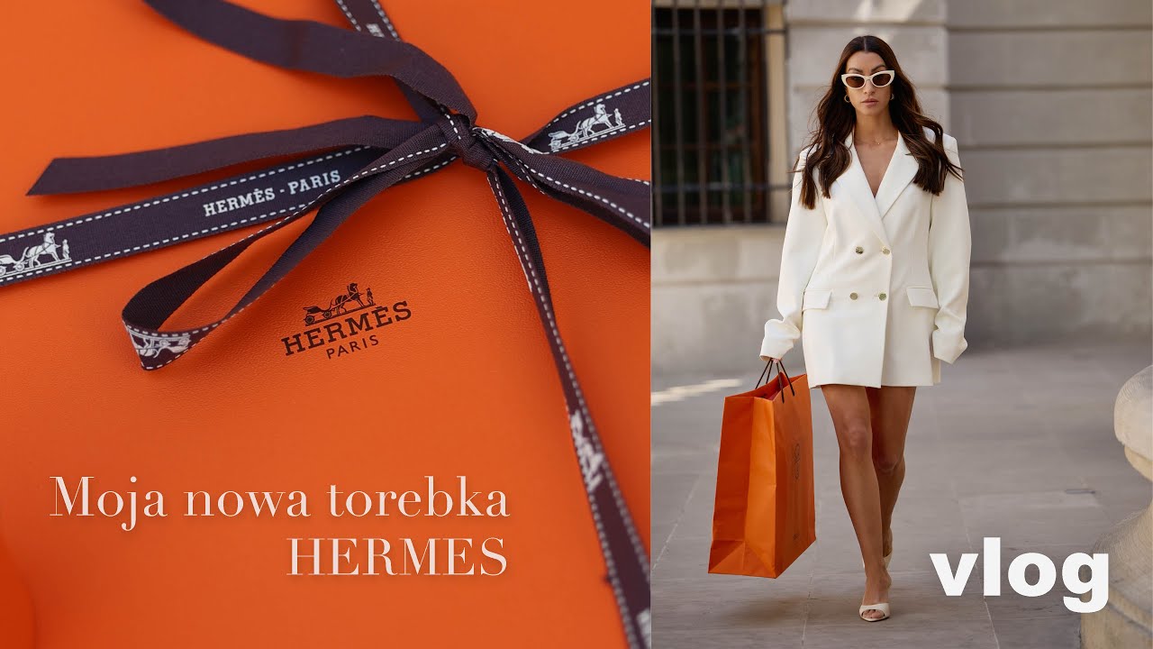 UNBOXING HERM&Egrave;S 🧡 Moja nowa torebka! Co kupiłam w Rzymie ?